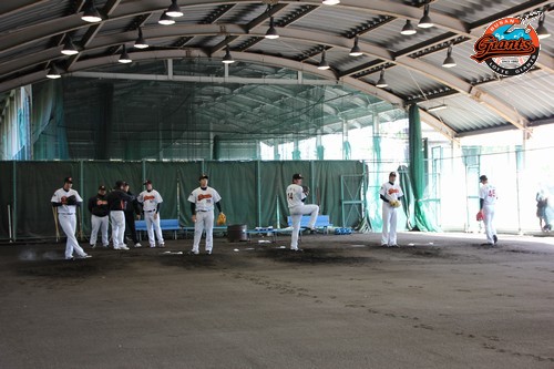 피칭하는 투수들